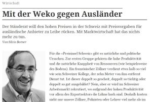 Weko gegen Ausländer